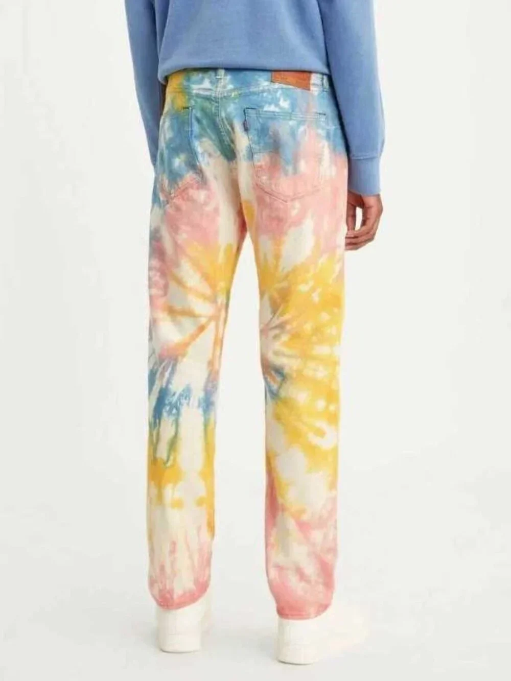 New 30x30 Levi's Tie Dye 501 '93 Straight fit jeans in Haight Surfer denim